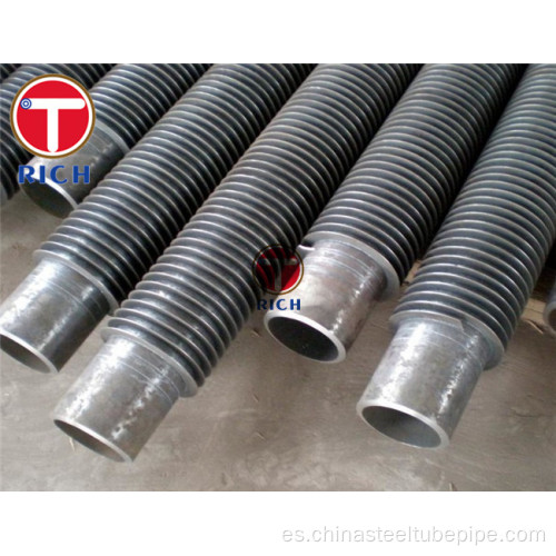 Acero al carbono ASME SA179 Aluminio L tubo con aletas